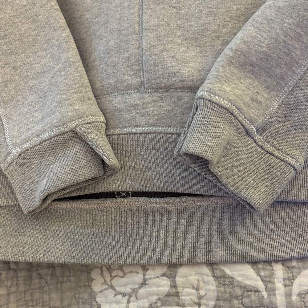 Lululemon Vintage Turtleneck Sweatshirt ~ Best for XS/S ~ Grey - Picture 4 of 8